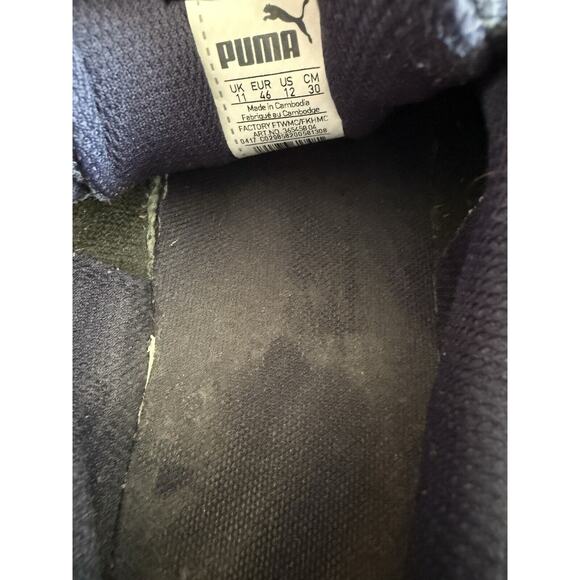 Puma Navy Blue Sneakers Men's size 12 - Picture 6 of 6